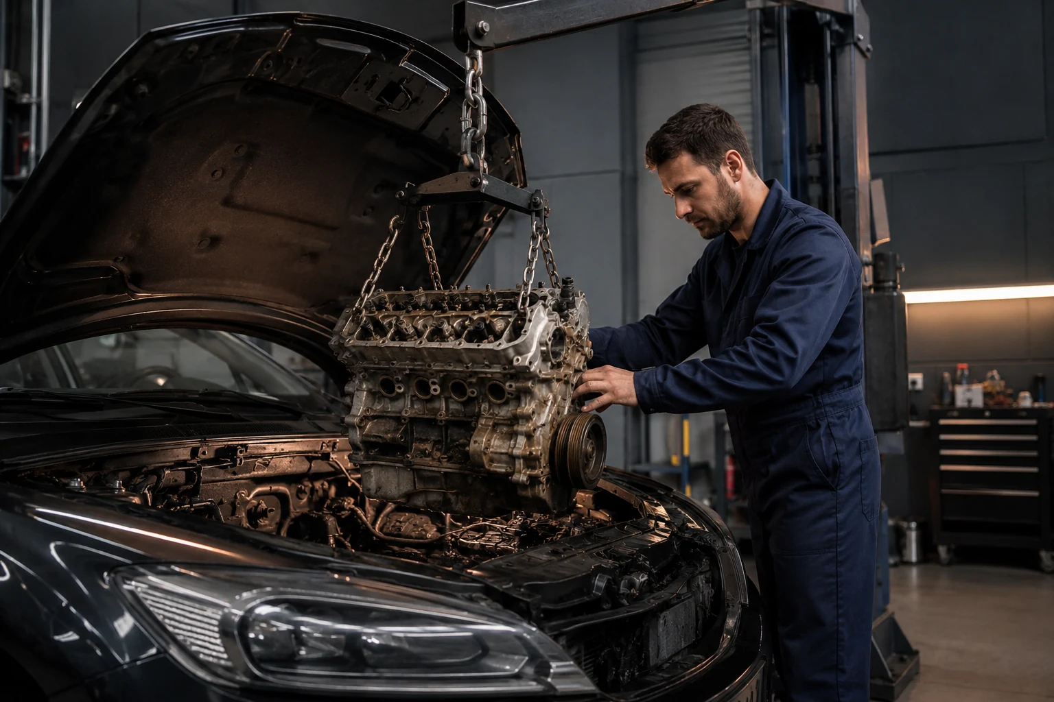 Gebrauchtmotor-Einbau: Praxisleitfaden fur Werkstatten